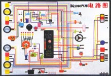 東風(fēng)EQ1090.解放CA1091汽車(chē)程控電教板