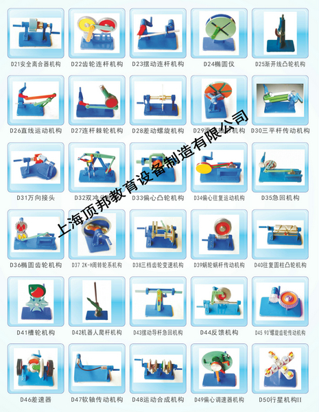 機(jī)構(gòu)運(yùn)動(dòng)簡圖測繪模型