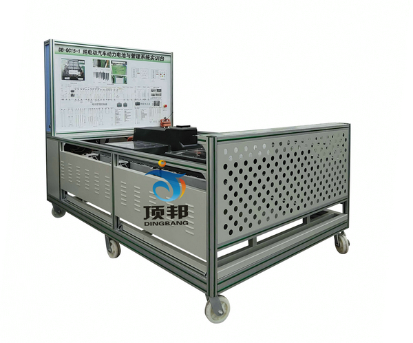 純電動汽車一站式實(shí)訓(xùn)系統(tǒng)(比亞迪E5)(圖2) 純電動汽車動力電池與管理系統(tǒng)實(shí)訓(xùn)臺